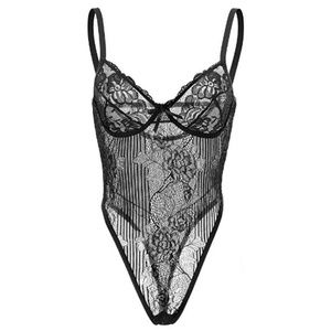 Sexy Lace Bodysuit - One Piece Teddy Lingerie